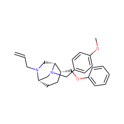 C=CCN1C[C@@H]2[C@H](COc3ccccc3)CC[C@H]1CN2Cc1ccc(OC)cc1 ZINC000084641254