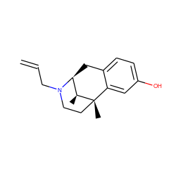 C=CCN1CC[C@@]2(C)c3cc(O)ccc3C[C@H]1[C@@H]2C ZINC000100208239