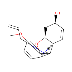 C=CCN1CC[C@@]23C=C[C@H](O)C[C@@H]2Oc2c(OC)ccc(c23)C1 ZINC000029040436