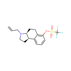 C=CCN1CC[C@@H]2c3cccc(OS(=O)(=O)C(F)(F)F)c3CC[C@@H]21 ZINC000036187788