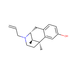 C=CCN1CC[C@]2(C)c3cc(O)ccc3C[C@@H]1[C@@H]2C ZINC000100208247