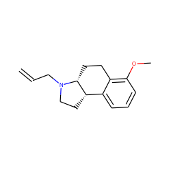 C=CCN1CC[C@H]2c3cccc(OC)c3CC[C@H]21 ZINC000000004906