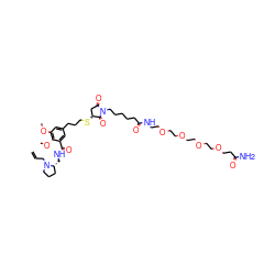 C=CCN1CCC[C@H]1CNC(=O)c1cc(CCCS[C@@H]2CC(=O)N(CCCCCC(=O)NCCOCCOCCOCCOCCC(N)=O)C2=O)cc(OC)c1OC ZINC000169333914