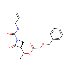 C=CCNC(=O)N1C[C@@H]([C@@H](C)OC(=O)COCc2ccccc2)C1=O ZINC000095595062