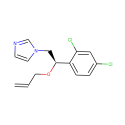 C=CCO[C@@H](Cn1ccnc1)c1ccc(Cl)cc1Cl ZINC000001532199