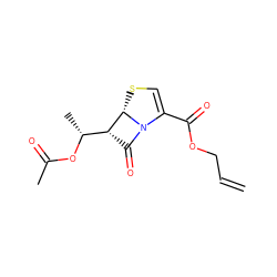 C=CCOC(=O)C1=CS[C@H]2[C@@H]([C@@H](C)OC(C)=O)C(=O)N12 ZINC000027520484