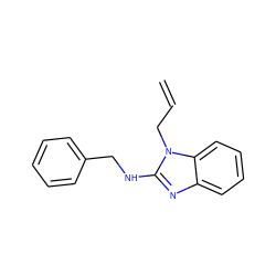 C=CCn1c(NCc2ccccc2)nc2ccccc21 ZINC000000814086