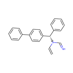 C=CN(C=N)[C@@H](c1ccccc1)c1ccc(-c2ccccc2)cc1 ZINC000219825824