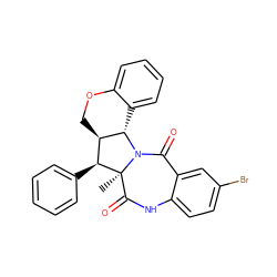 C[C@@]12C(=O)Nc3ccc(Br)cc3C(=O)N1[C@H]1c3ccccc3OC[C@@H]1[C@@H]2c1ccccc1 ZINC000061959416