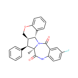 C[C@@]12C(=O)Nc3ccc(F)cc3C(=O)N1[C@H]1c3ccccc3OC[C@@H]1[C@@H]2c1ccccc1 ZINC000061959414