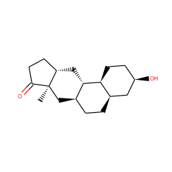 C[C@@]12C[C@@H]3CC[C@@H]4C[C@H](O)CC[C@@H]4[C@H]3C[C@H]1CCC2=O ZINC000224931592