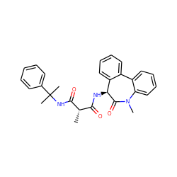 C[C@@H](C(=O)N[C@@H]1C(=O)N(C)c2ccccc2-c2ccccc21)C(=O)NC(C)(C)c1ccccc1 ZINC000028824894