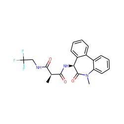 C[C@@H](C(=O)NCC(F)(F)F)C(=O)N[C@@H]1C(=O)N(C)c2ccccc2-c2ccccc21 ZINC000028824910