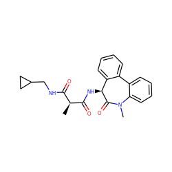 C[C@@H](C(=O)NCC1CC1)C(=O)N[C@@H]1C(=O)N(C)c2ccccc2-c2ccccc21 ZINC000028824903