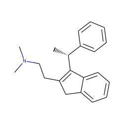 C[C@@H](C1=C(CCN(C)C)Cc2ccccc21)c1ccccc1 ZINC000013493496