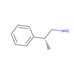 C[C@@H](CN)c1ccccc1 ZINC000001506851