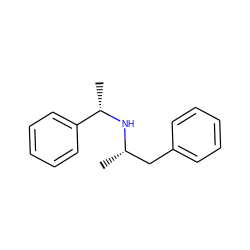 C[C@@H](Cc1ccccc1)N[C@@H](C)c1ccccc1 ZINC000013820949