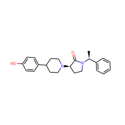 C[C@@H](c1ccccc1)N1CC[C@@H](N2CCC(c3ccc(O)cc3)CC2)C1=O ZINC001772574791