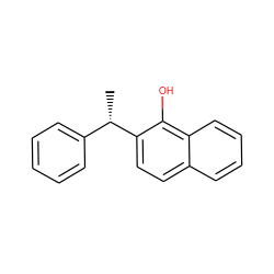 C[C@@H](c1ccccc1)c1ccc2ccccc2c1O ZINC000027197923