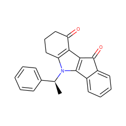 C[C@@H](c1ccccc1)n1c2c(c3c1-c1ccccc1C3=O)C(=O)CCC2 ZINC000073297334