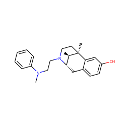 C[C@@H]1[C@@H]2Cc3ccc(O)cc3[C@]1(C)CCN2CCN(C)c1ccccc1 ZINC000100804754