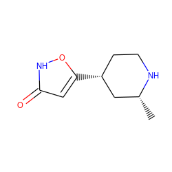 C[C@@H]1C[C@H](c2cc(=O)[nH]o2)CCN1 ZINC000114170640