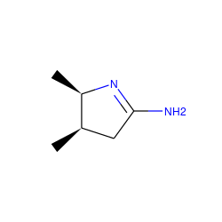 C[C@@H]1CC(N)=N[C@@H]1C ZINC000028375063