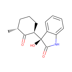 C[C@@H]1CCC[C@@H]([C@@]2(O)C(=O)Nc3ccccc32)C1=O ZINC000000521940