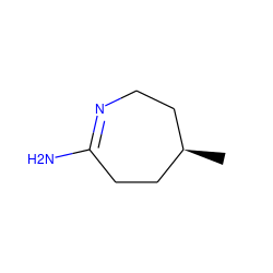 C[C@@H]1CCN=C(N)CC1 ZINC000013779341