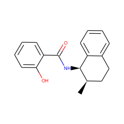 C[C@@H]1CCc2ccccc2[C@@H]1NC(=O)c1ccccc1O ZINC000114429598