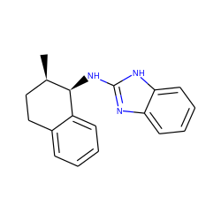 C[C@@H]1CCc2ccccc2[C@@H]1Nc1nc2ccccc2[nH]1 ZINC000035905357