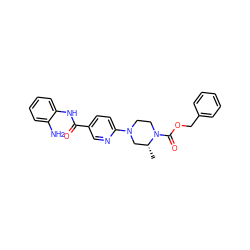 C[C@@H]1CN(c2ccc(C(=O)Nc3ccccc3N)cn2)CCN1C(=O)OCc1ccccc1 ZINC000028824487