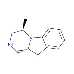 C[C@@H]1CNC[C@H]2Cc3ccccc3N12 ZINC000028459395