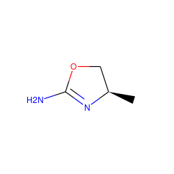 C[C@@H]1COC(N)=N1 ZINC000013588699