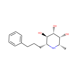 C[C@@H]1N[C@H](CCCc2ccccc2)[C@@H](O)[C@H](O)[C@@H]1O ZINC000096286028