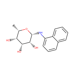 C[C@@H]1O[C@H](Nc2cccc3ccccc23)[C@H](O)[C@H](O)[C@@H]1O ZINC000000191527