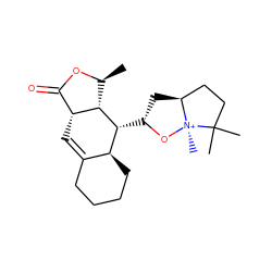 C[C@@H]1OC(=O)[C@H]2C=C3CCCC[C@@H]3[C@@H]([C@@H]3C[C@H]4CCC(C)(C)[N@@+]4(C)O3)[C@@H]12 ZINC000261183689