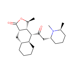 C[C@@H]1OC(=O)[C@H]2C[C@H]3CCCC[C@@H]3[C@@H](C(=O)C[C@H]3CCC[C@H](C)N3C)[C@@H]12 ZINC000101012224