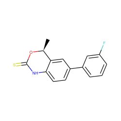 C[C@@H]1OC(=S)Nc2ccc(-c3cccc(F)c3)cc21 ZINC000013488868