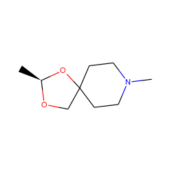 C[C@@H]1OCC2(CCN(C)CC2)O1 ZINC000000012341