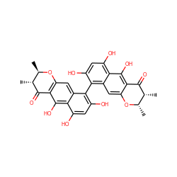 C[C@@H]1Oc2cc3c(-c4c(O)cc(O)c5c(O)c6c(cc45)O[C@H](C)[C@@H](C)C6=O)c(O)cc(O)c3c(O)c2C(=O)[C@@H]1C ZINC000005462670