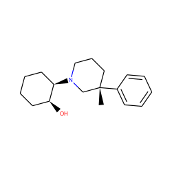 C[C@]1(c2ccccc2)CCCN([C@@H]2CCCC[C@@H]2O)C1 ZINC000028238926