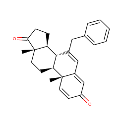 C[C@]12C=CC(=O)C=C1C=C(Cc1ccccc1)[C@@H]1[C@@H]2CC[C@]2(C)C(=O)CC[C@@H]12 ZINC000006067827