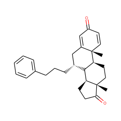 C[C@]12C=CC(=O)C=C1C[C@@H](CCCc1ccccc1)[C@@H]1[C@@H]2CC[C@]2(C)C(=O)CC[C@@H]12 ZINC000211305822