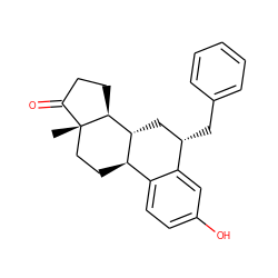 C[C@]12CC[C@@H]3c4ccc(O)cc4[C@@H](Cc4ccccc4)C[C@H]3[C@@H]1CCC2=O ZINC000653692105