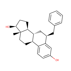 C[C@]12CC[C@@H]3c4ccc(O)cc4[C@H](Cc4ccccc4)C[C@H]3[C@@H]1CC[C@@H]2O ZINC000653692126