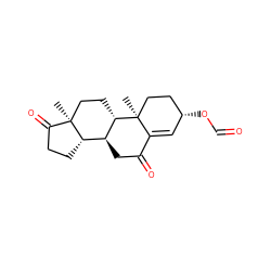 C[C@]12CC[C@H]3[C@@H](CC(=O)C4=C[C@@H](OC=O)CC[C@@]43C)[C@@H]1CCC2=O ZINC000211276510