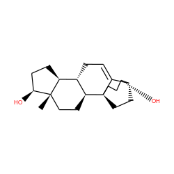 C[C@]12CC[C@H]3[C@@H](CC=C4[C@H]5CC[C@]43CC[C@@H]5O)[C@@H]1CC[C@@H]2O ZINC000028896830