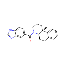 C[C@]12CCCN(C(=O)c3ccc4[nH]cnc4c3)[C@@H]1CCc1ccccc12 ZINC000117625361