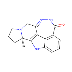 C[C@]12CCCN1Cc1n[nH]c(=O)c3cccc4[nH]c2c1c43 ZINC000150195114